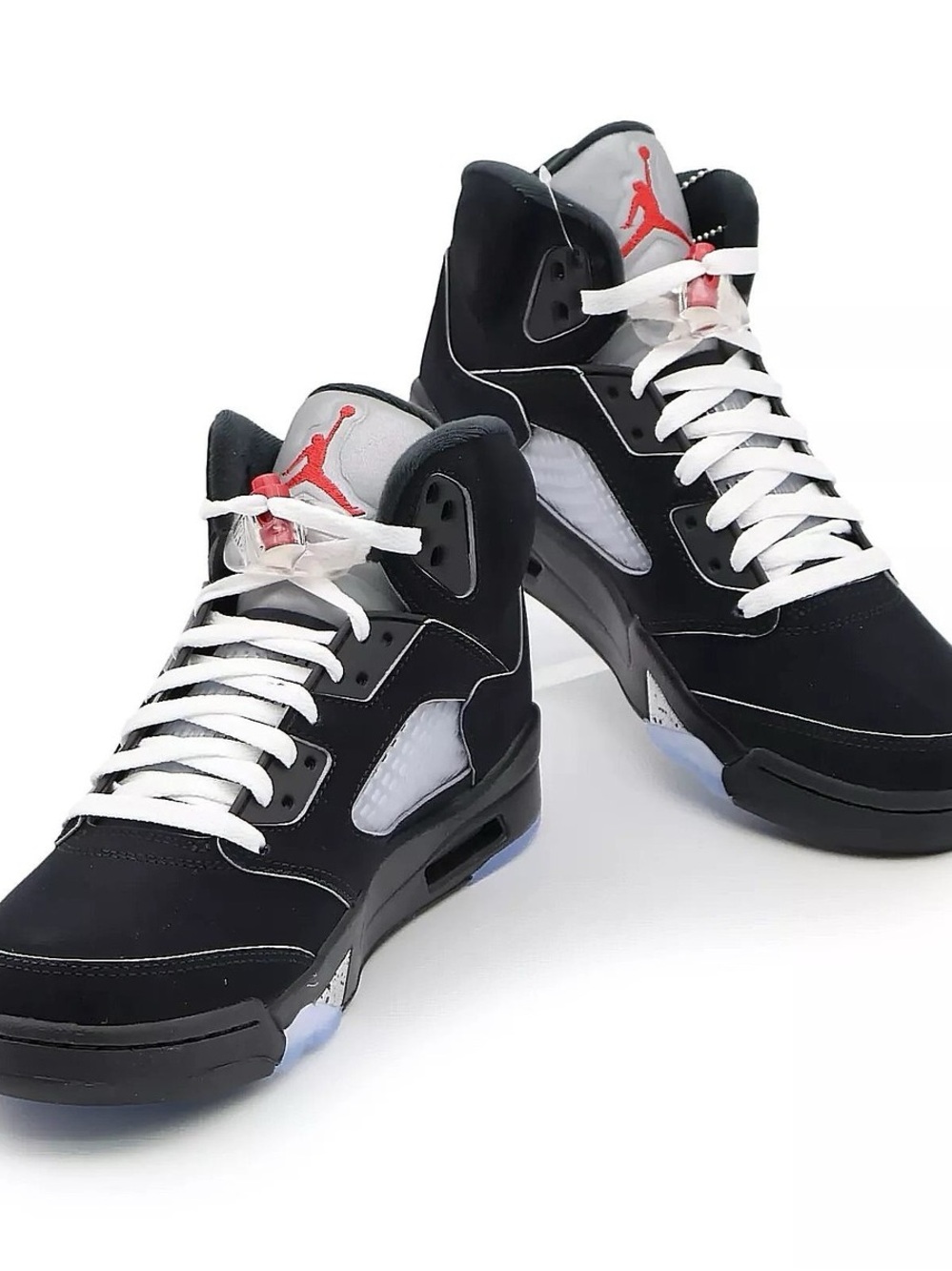 Nike Jordan Men's 5 Retro OG Black Metallic Reimagined Shoes 6.5Y